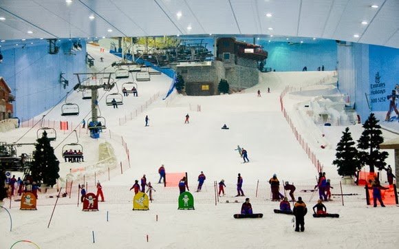 
В Дубае собираются строить самый большой крытый горнолыжный курорт