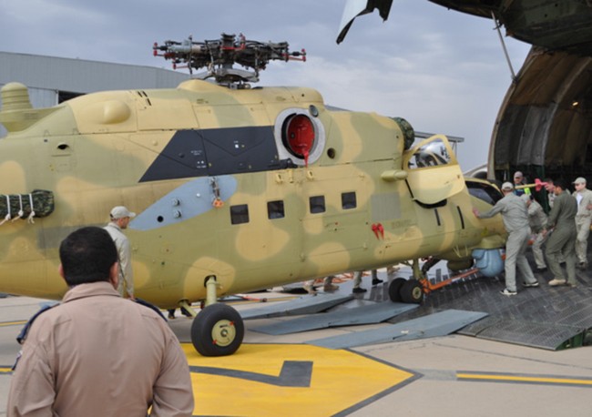 
Ирак получил новую партию российских вертолетов Ми-35