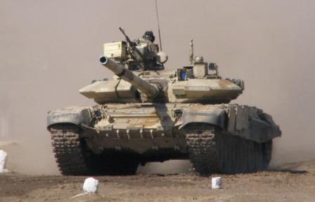 
Алжиру поставлена очередная партия Т-90СА