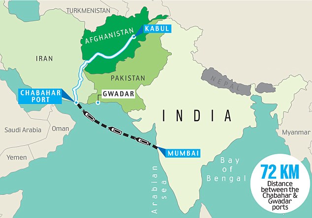 
Индия заинтересована в порте Чабахар для торговли с Оманом