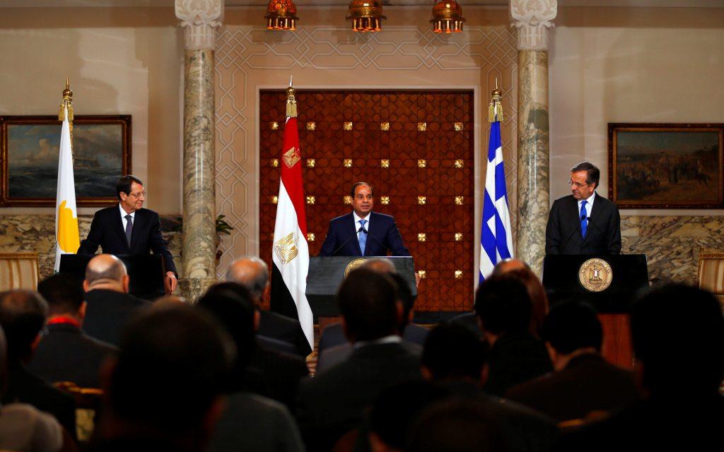 
Египет, Греция и Кипр приняли декларацию о партнерстве в области энергетики и безопасности.