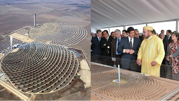 
В Марокко запущен первый завод крупнейшей солнечной электростанции в мире