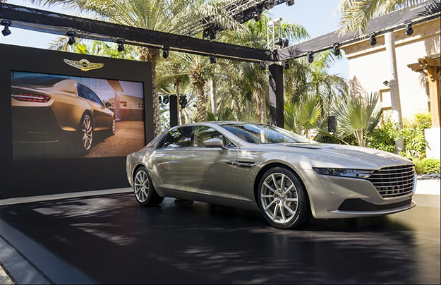 
Aston Martin назвал новый седан по-арабски