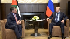 Встреча короля Иордании Абдаллы II с президентом РФ Владимиром Путиным