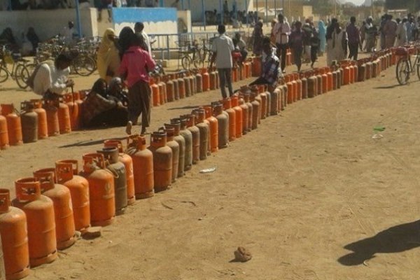 
В Судане цена на газ увеличилась в 3 раза