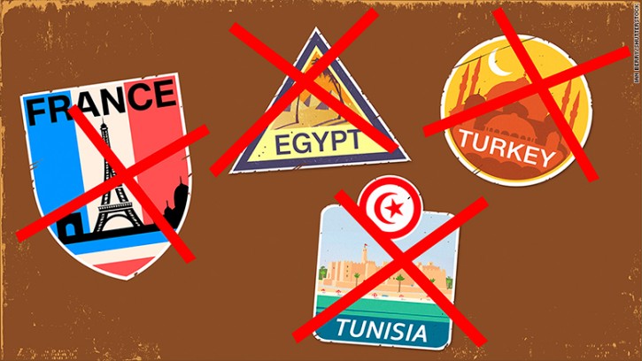
WTTC пророчит Турции, Египту и Тунису восстановление турпотоков в 2018 году