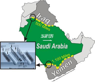 
Саудовская Аравия приступила к реализации масштабного плана по укреплению границ с Ираком