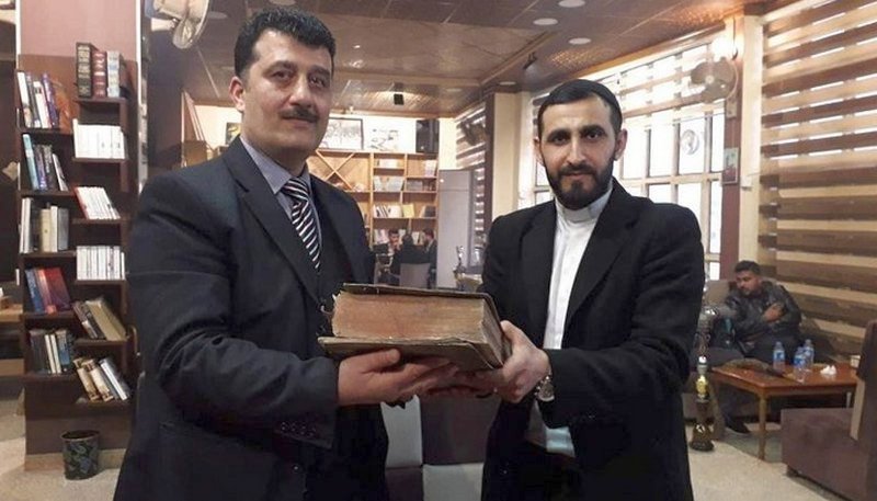 
В Ираке нашли рукописное Евангелие XIX века