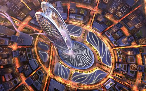 
В Дубае построят небоскреб на отпечатке пальца правителя эмирата