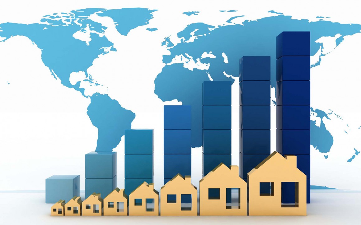 
Объем инвестиций в мировой рынок недвижимости в 2015 году составил 689 млрд долларов