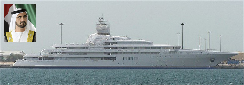 
Правитель Дубая приобрел 40-метровую, суперсовременную яхту