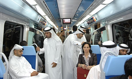 
В первом квартале 2014 года метро Дубая воспользовалось более 40 млн. человек