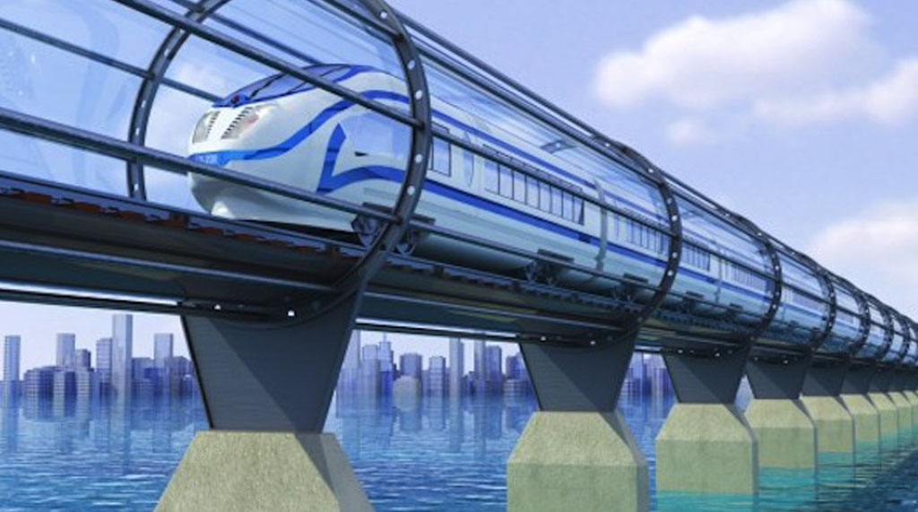 
Транспорт будущего доставит пассажиров из Абу-Даби в Дубай за 15 минут