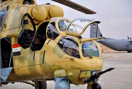 
Ирак получил очередную партию российских боевых вертолётов