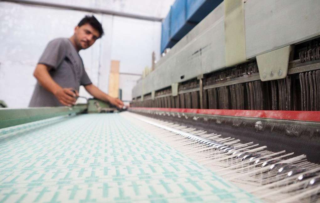 
Текстильные фабрики Алеппо восстанавливают производство