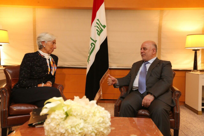 
Лагард встретилась с премьером Ирака на Генассамблее ООН