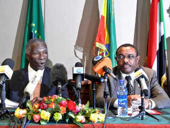 
Лидеры Судана и Южного Судана договорились о буферной зоне