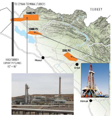 
Курдские нефтяные платежи способствуют росту инвестиций норвежской DNO в северный Ирак