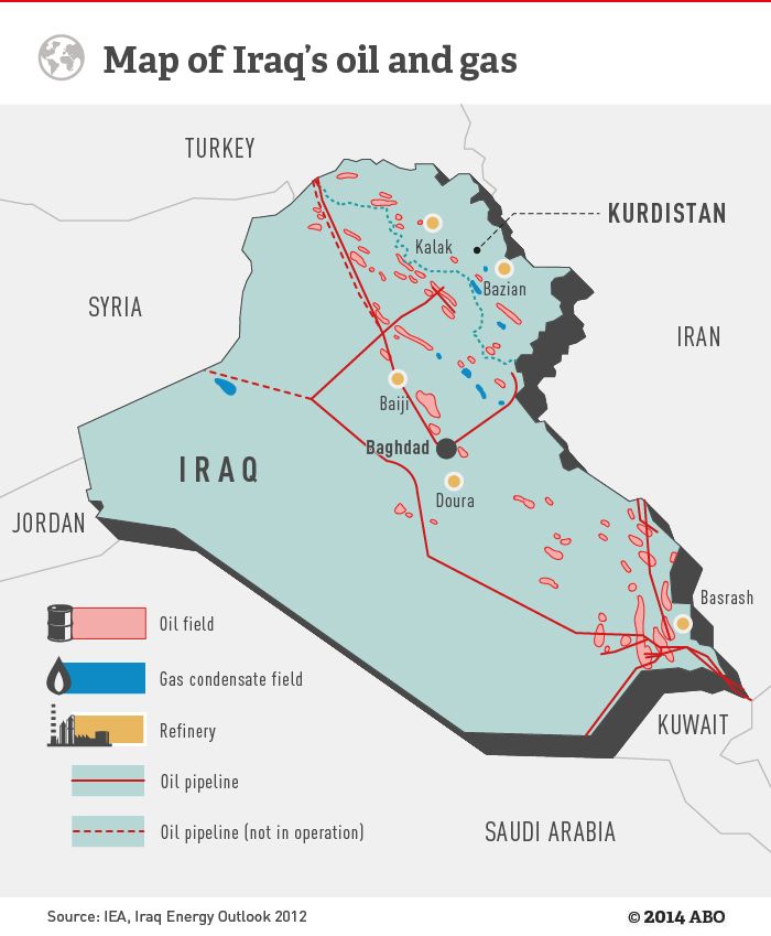 
Сможет ли Ирак  занять пятое место в мире по добыче газа?