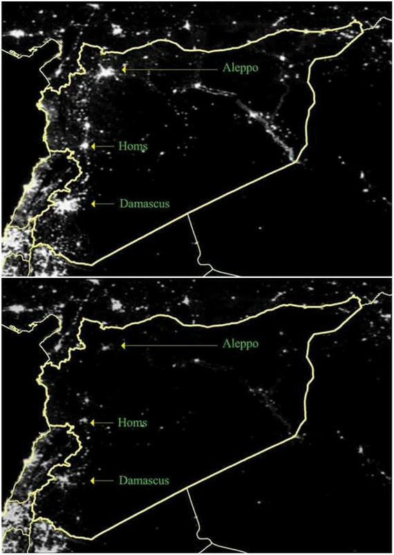 
Сирия за время конфликта потеряла 83% освещения