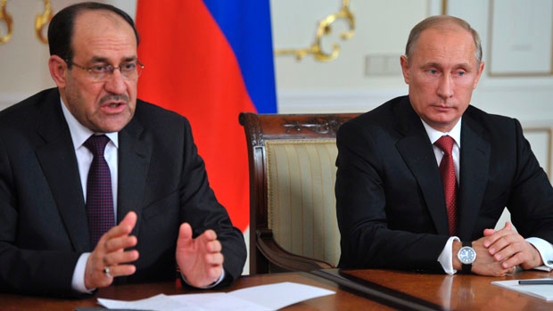 
Путин предлагает полную поддержку премьер-министру Ирака, ставшему неугодным Обаме