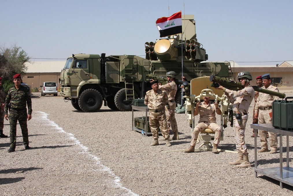 
Тульские "Панцири" в Ираке. Фото