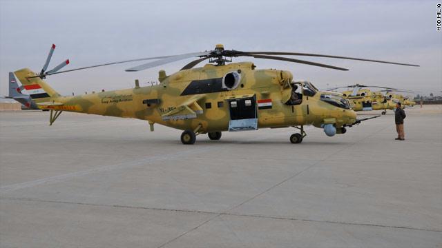 
Багдад получил российские военные вертолеты Ми-28 и Ми-35