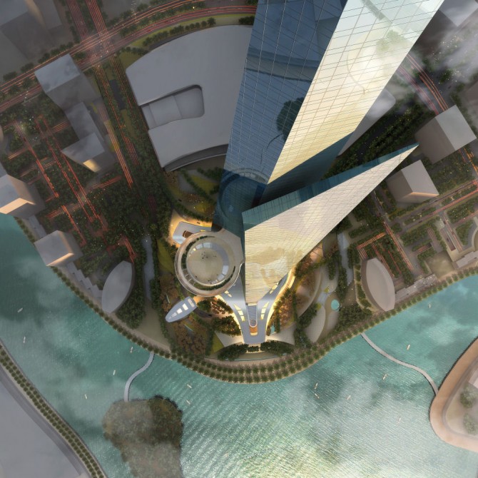 
КСА импортирует самые быстрые в мире двухэтажные лифты для "Башни Джидды"
